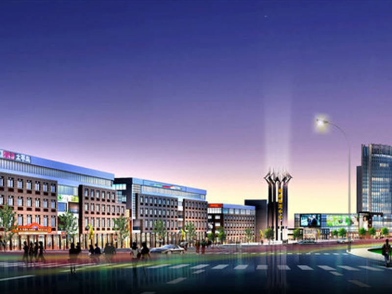 物流基地效果图